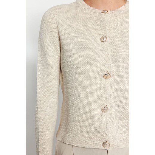 trendyol Kardigan w kolorze kremowym Trendyol S okazyjna cena Limango Polska