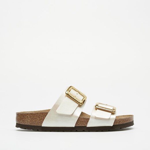 BIRKENSTOCK SYDNEY CB BF GRACEFUL PEARL WHITE ze sklepu Symbiosis w kategorii Klapki damskie - zdjęcie 180337348