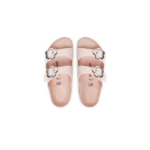Birkenstock Klapki Arizona Flower Buckle Kids 1029490 S Różowy 26 MODIVO