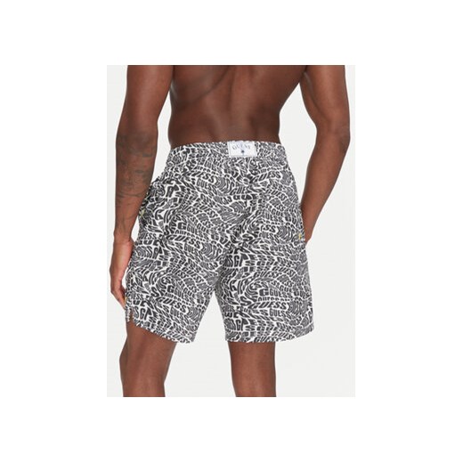 Guess Szorty kąpielowe F5GT04 WG2D2 Czarny Regular Fit Guess XXL MODIVO