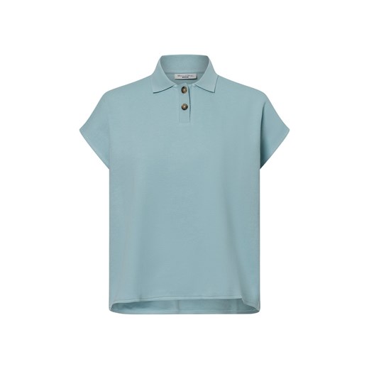 Marc O'Polo Denim Damska koszulka polo Kobiety Bawełna jasnoniebieski jednolity ze sklepu vangraaf w kategorii Bluzki damskie - zdjęcie 180339347