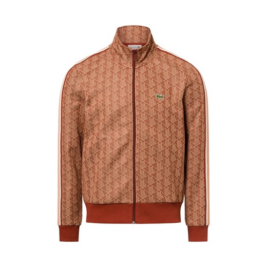 Lacoste Bluza męska Mężczyźni koniakowy wzorzysty ze sklepu vangraaf w kategorii Bluzy męskie - zdjęcie 180339358