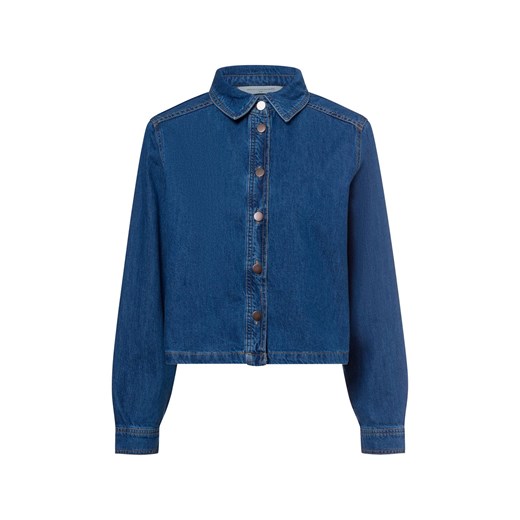 Msch Copenhagen Dżinsowa bluzka damska - MSCHAdalyn Elena Kobiety Bawełna denim jednolity ze sklepu vangraaf w kategorii Koszule damskie - zdjęcie 180339386