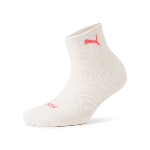 Puma Skarpety w 2-paku Kobiety beżowy jednolity ze sklepu vangraaf w kategorii Skarpetki damskie - zdjęcie 180339435