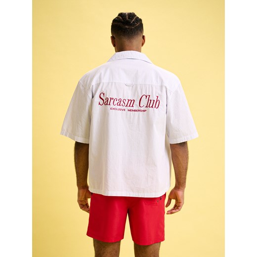 Cropp - Czerwone szorty kąpielowe - czerwony Cropp XL Cropp