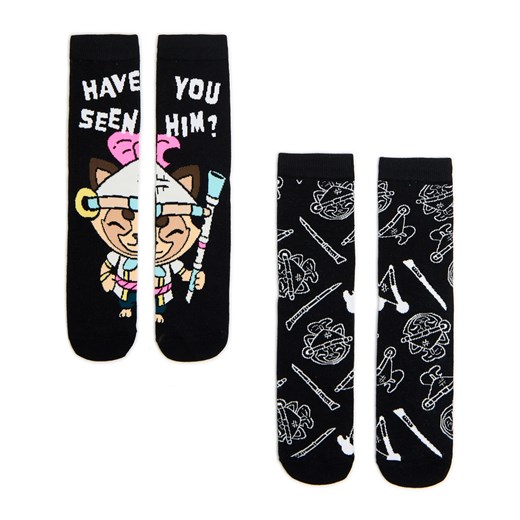 Cropp - Skarpety z postacią serii League of Legends - czarny Cropp 43-46 Cropp