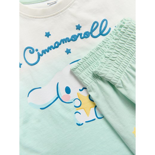 Reserved - Dwuczęściowa piżama Cinnamoroll - jasnozielony ze sklepu Reserved w kategorii Piżamy dziecięce - zdjęcie 180344979