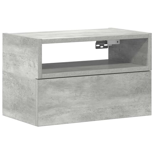 Szafka nocna minimalistyczna szary beton G0-Z30 ze sklepu Edinos.pl w kategorii Stoliki i szafki nocne - zdjęcie 180345199