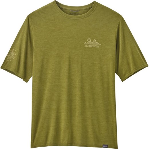 Koszulka męska Cool Daily Graphic Shirt-Lands Patagonia ze sklepu SPORT-SHOP.pl w kategorii T-shirty męskie - zdjęcie 180346257