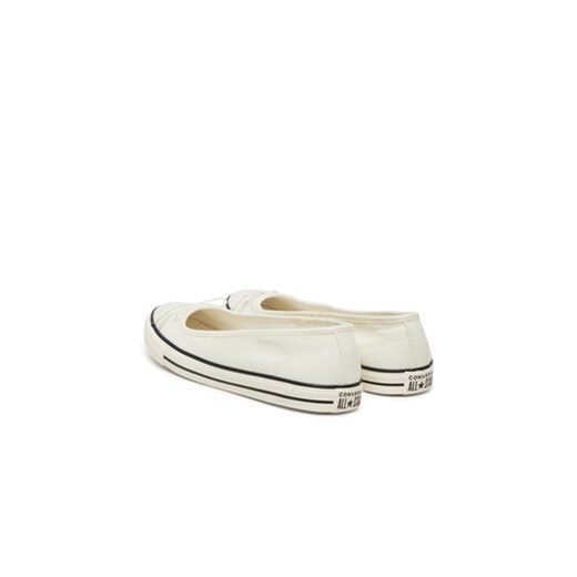 Balerinki Converse casual płaskie bez zapięcia 