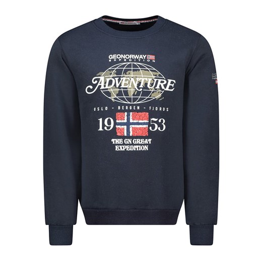 Geographical Norway Bluza &quot;Golkovitz&quot; w kolorze granatowym ze sklepu Limango Polska w kategorii Bluzy męskie - zdjęcie 180352218