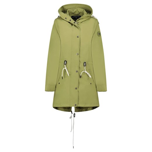 Geographical Norway kurtka damska z kapturem z aplikacjami  casual 