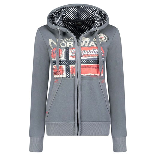 Geographical Norway Bluza &quot;Farlotte&quot; w kolorze szarym ze sklepu Limango Polska w kategorii Bluzy damskie - zdjęcie 180352535