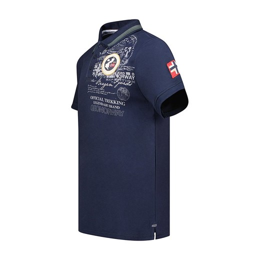 T-shirt męski Geographical Norway z krótkim rękawem 