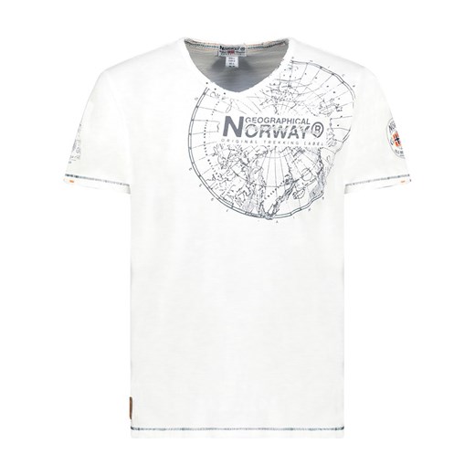 T-shirt męski Geographical Norway z krótkim rękawem 