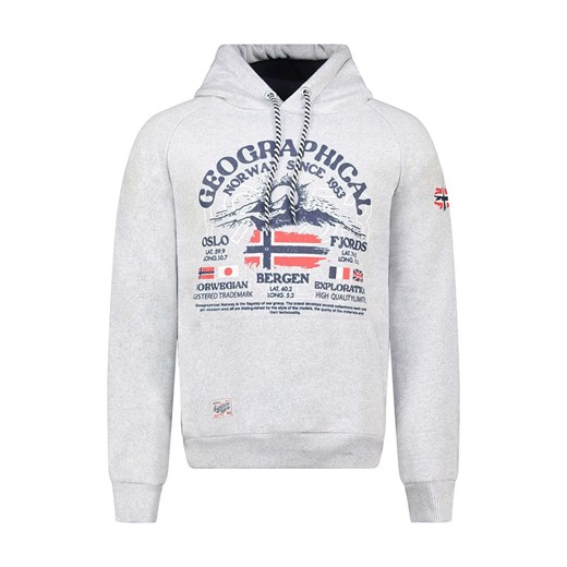 Geographical Norway Bluza &quot;Gommy&quot; w kolorze szarym ze sklepu Limango Polska w kategorii Bluzy męskie - zdjęcie 180352738