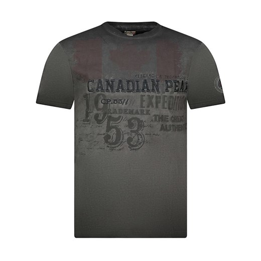 Canadian Peak Koszulka &quot;Jeleganteak&quot; w kolorze czarnym ze sklepu Limango Polska w kategorii T-shirty męskie - zdjęcie 180352928