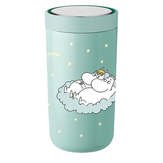 Stelton Kubek termiczny &quot;To Go Click&quot; w kolorze miętowym - 200 ml ze sklepu Limango Polska w kategorii Kubki termiczne - zdjęcie 180352985
