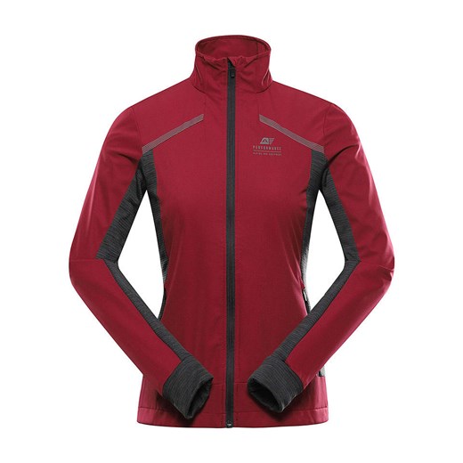 Alpine Pro Kurtka softshellowa &quot;Ukeb&quot; w kolorze czerwono-szarym ze sklepu Limango Polska w kategorii Kurtki damskie - zdjęcie 180354127