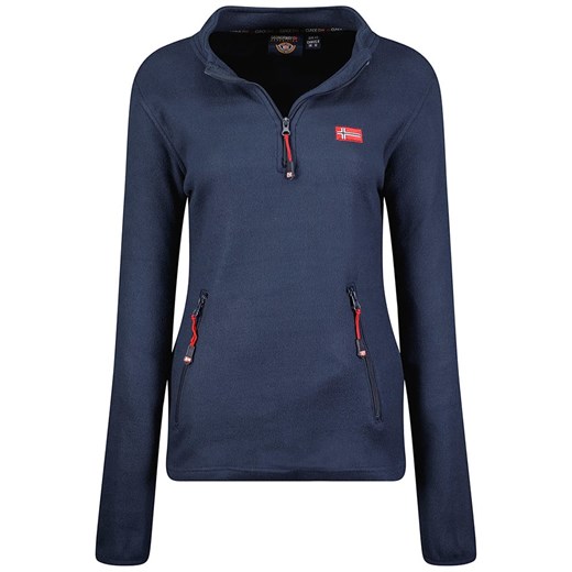 Geographical Norway Bluza polarowa &quot;Ulyssia&quot; w kolorze granatowym ze sklepu Limango Polska w kategorii Bluzy damskie - zdjęcie 180354635