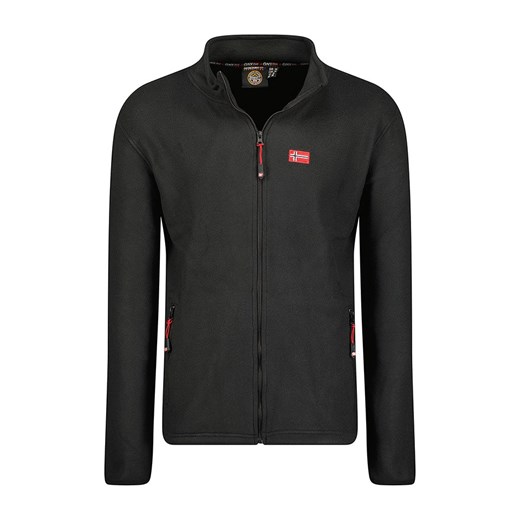 Geographical Norway Kurtka polarowa &quot;Ulysse&quot; w kolorze czarnym ze sklepu Limango Polska w kategorii Bluzy męskie - zdjęcie 180354765