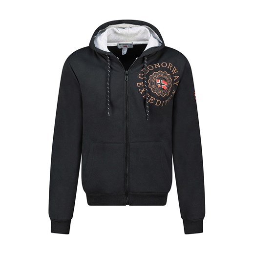 Geographical Norway Bluza &quot;Geganto&quot; w kolorze czarnym ze sklepu Limango Polska w kategorii Bluzy męskie - zdjęcie 180354775