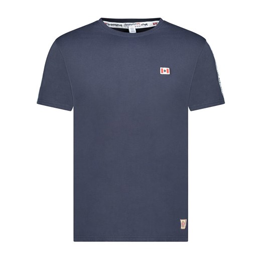 Canadian Peak Koszulka &quot;Javengeak&quot; w kolorze granatowym ze sklepu Limango Polska w kategorii T-shirty męskie - zdjęcie 180354825