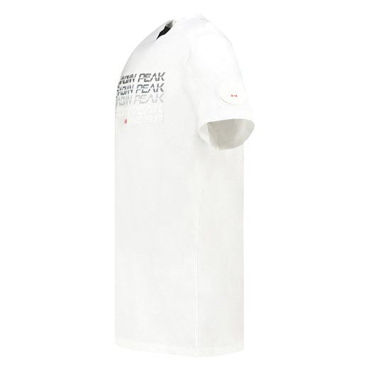 Biały t-shirt męski Canadian Peak z krótkimi rękawami