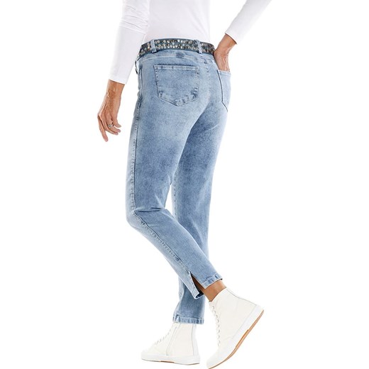 Heine Dżinsy - Slim fit - w kolorze błękitnym Heine 40 wyprzedaż Limango Polska