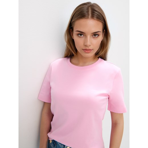 Bluzka damska Mohito bawełniana z krótkimi rękawami 