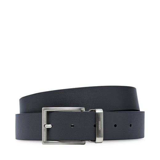 Pasek Męski Guess Not Coordinated Belts BM7657 LEA35 Granatowy Guess M okazyjna cena eobuwie.pl