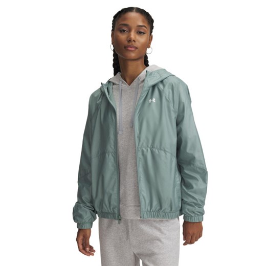 Damska kurtka treningowa Under Armour UA Rival Sport Windbreaker Jkt - zielona Under Armour XL okazja Sportstylestory.com