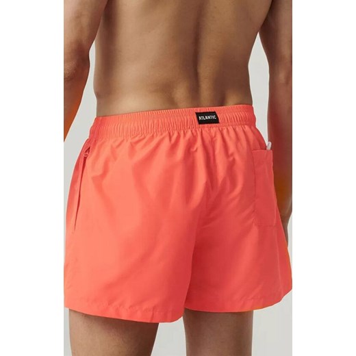 Atlantic szorty kąpielowe KMB-222-KORAL NEONOWY, Kolor koralowy neon, Rozmiar L, ATLANTIC ze sklepu Intymna w kategorii Kąpielówki - zdjęcie 180359025
