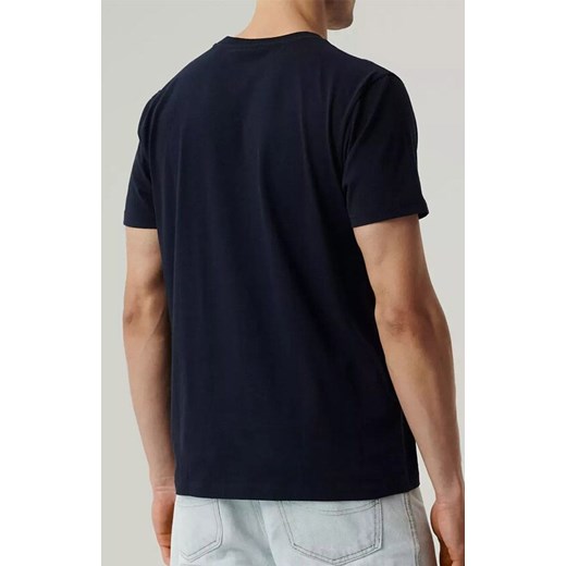 Atlantic t-shirt męski NMT-033-GRANATOWY, Kolor granatowy, Rozmiar M, ATLANTIC ze sklepu Intymna w kategorii T-shirty męskie - zdjęcie 180359098