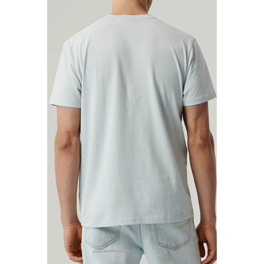 Atlantic t-shirt męski NMT-033-NIEBIESKI JASNY, Kolor jasnoniebieski, Rozmiar S, ATLANTIC ze sklepu Intymna w kategorii T-shirty męskie - zdjęcie 180359107