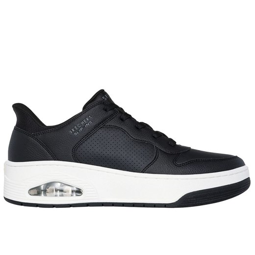 Buty Skechers Slip-ins: Uno Court - Acacia 183151BLK - czarne ze sklepu streetstyle24.pl w kategorii Buty sportowe męskie - zdjęcie 180359275