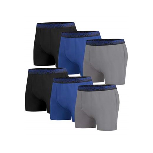 Zestaw 6 bokserek Essential Comfort ze sklepu Atlas For Men w kategorii Majtki męskie - zdjęcie 180361715
