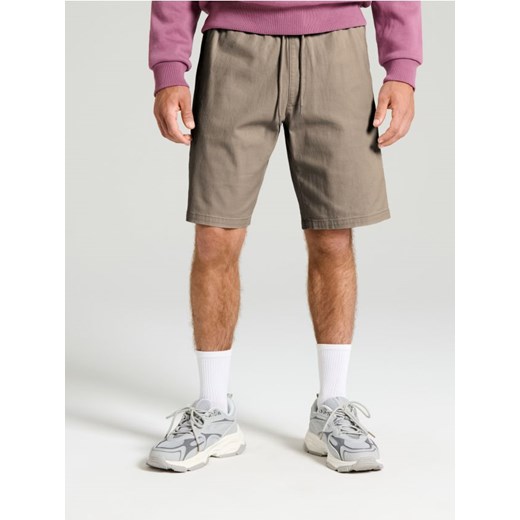 Sinsay - Szorty jogger - brązowy ze sklepu Sinsay w kategorii Spodenki męskie - zdjęcie 180362849