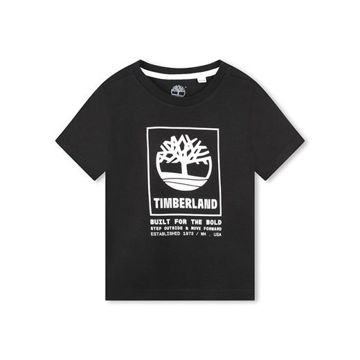 Timberland Koszulka w kolorze czarnym ze sklepu Limango Polska w kategorii T-shirty chłopięce - zdjęcie 180365557
