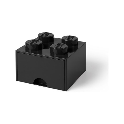 LEGO Pojemnik &quot;Brick 4&quot; w kolorze czarnym z szufladami - 25 x 18 x 25 cm ze sklepu Limango Polska w kategorii Perfumy męskie - zdjęcie 180365787