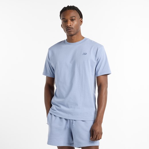 Koszulka męska New Balance MT41533DUS – niebieska ze sklepu New Balance Poland w kategorii T-shirty męskie - zdjęcie 180366117