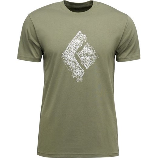 Koszulka męska Engineered Diamond SS Black Diamond ze sklepu SPORT-SHOP.pl w kategorii T-shirty męskie - zdjęcie 180366397