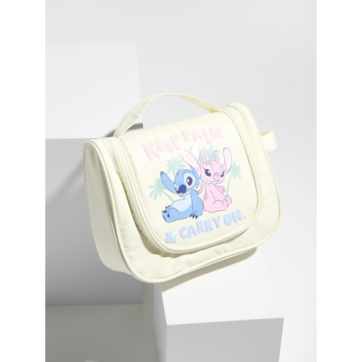 Sinsay - Kosmetyczka Stitch - kremowy Sinsay One Size Sinsay
