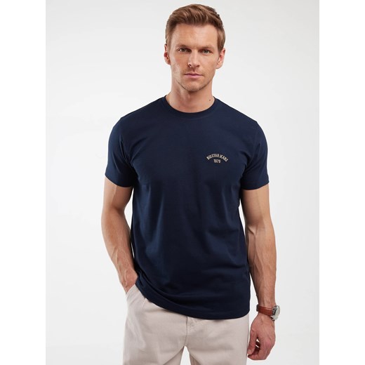 Koszulka męska bawełniana granatowa Vincer 403 ze sklepu Big Star w kategorii T-shirty męskie - zdjęcie 180368909