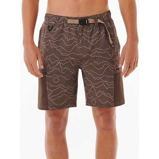 Rip Curl Szorty w kolorze brązowym ze sklepu Limango Polska w kategorii Spodenki męskie - zdjęcie 180370106