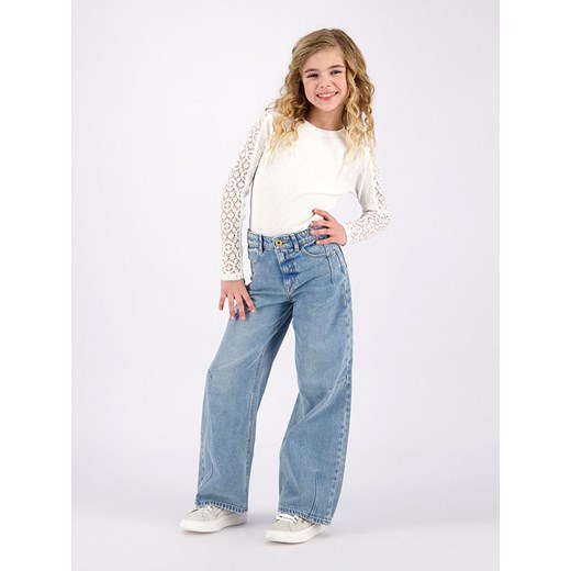 Vingino Dżinsy "Cassie" - Extra Wide fit- w kolorze błękitnym Vingino 152 Limango Polska okazja