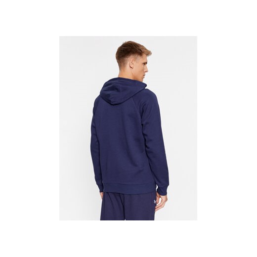 Under Armour Bluza Ua Rival Fleece Hoodie 1379757 Granatowy Loose Fit Under Armour L MODIVO