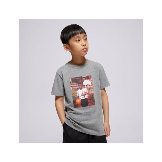 JORDAN T-SHIRT JDB MJ BRAND PHOTO SS CREW BOY ze sklepu Sizeer w kategorii T-shirty chłopięce - zdjęcie 180372129