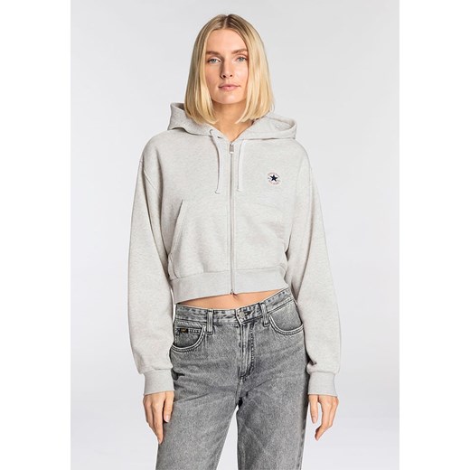 Converse Bluza w kolorze szarym ze sklepu Limango Polska w kategorii Bluzy damskie - zdjęcie 180372365