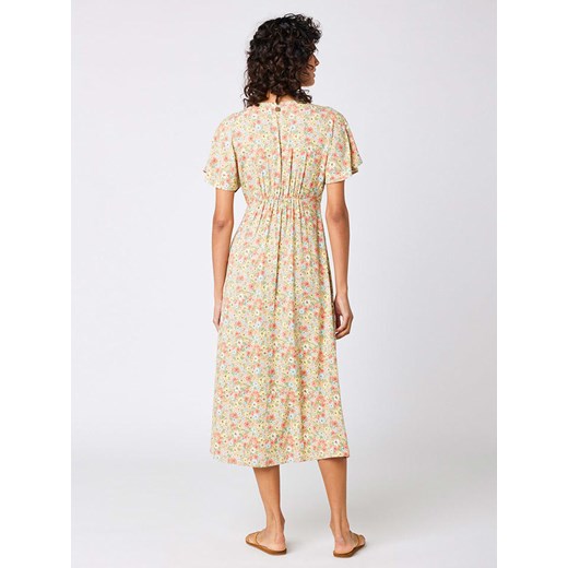 Sukienka Rip Curl midi z dekoltem v 
